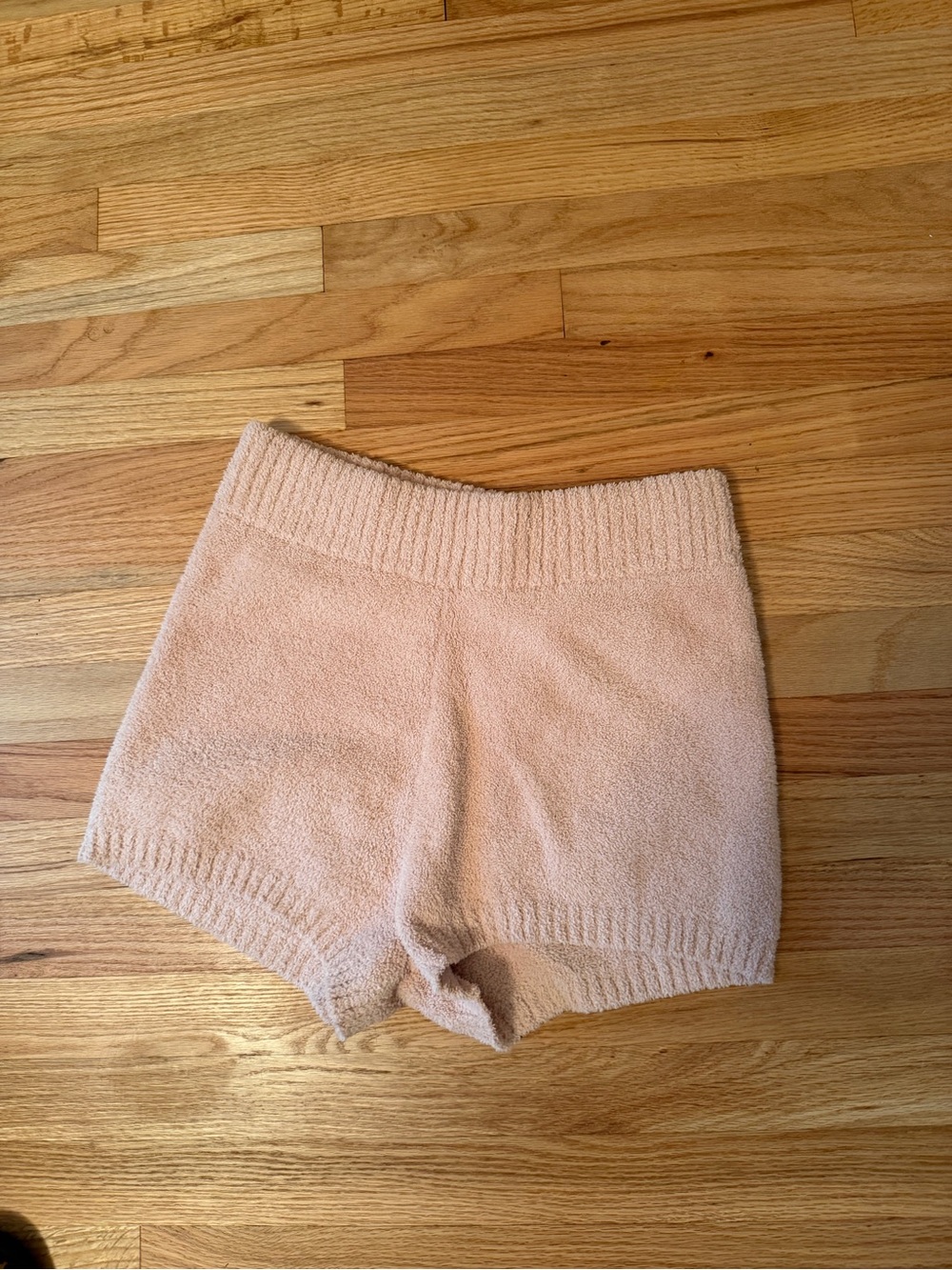 UGG Soft Peach Knit Women's Lounge Bike Shorts